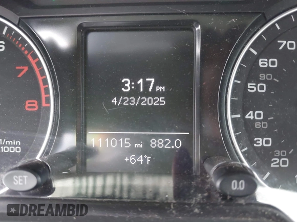 2013 Audi Q5 Premium Plus with VIN WA1LFAFP2DA058160, listed as a IAAI auction lot 42120166 with 111,015 mi miles. Bid and sale history available at carsss.com. Image 7.