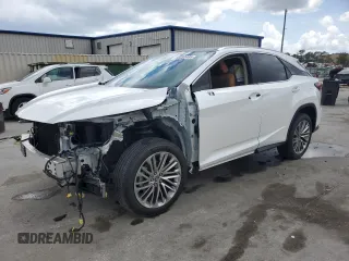 2021 Lexus RX 350 z VIN 2T2JZMDA5MC299559, wystawiony jako Copart lot #60450495 z przebiegiem 24 390 mil mil oraz Szkoda całkowita • Salvage title. Historia ofert i sprzedaży dostępna na DreamBid. Obrazek 1.