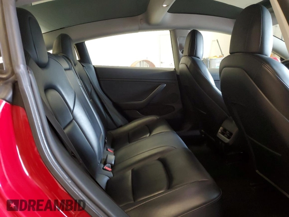 2022 Tesla Model 3 Long Range with VIN 5YJ3E1EBXNF285779, listed as a Copart auction lot 54630135 with 129,097 mi miles and Clean Title. Bid and sale history available at DreamBid. Image 10.
