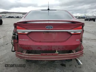 2018 Ford Fusion SE with VIN 3FA6P0H71JR240222, listed as a Copart auction lot 51106635 with 62,778 mi miles and Salvage Title. Bid and sale history available at carsss.com. Image 6.
