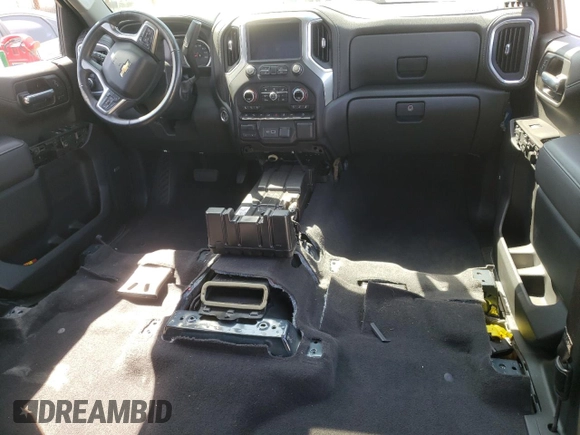 2020 Chevrolet Silverado 1500 LTZ with VIN 1GCUYGEL9LZ219724, listed as a Copart auction lot 66655174 with 47,087 mi miles and Salvage Title. Bid and sale history available at DreamBid. Image 8.