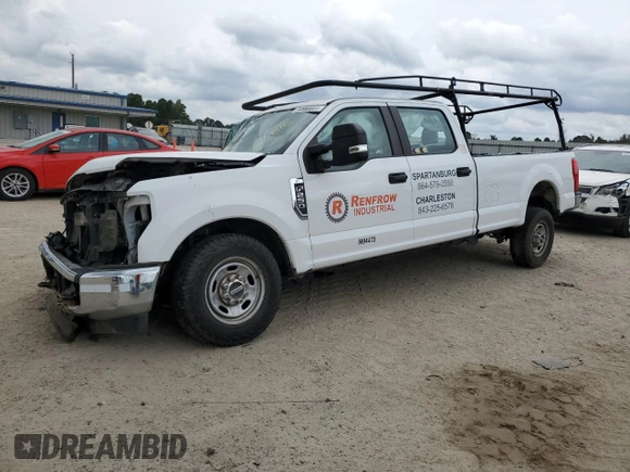 2020 Ford F-250 XL with VIN 1FT7W2A65LEE81978, listed as a Copart auction lot 70580054 with 107,563 mi miles and Salvage title. Bid and sale history available at DreamBid. Image 1.