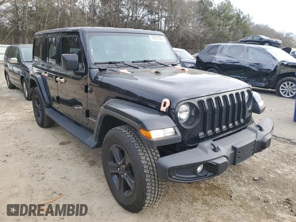 2023 Jeep Wrangler Sahara with VIN 1C4HJXEN2PW575544, listed as a Copart auction lot 89291005 with 27,198 mi miles and Salvage Title. Bid and sale history available at carsss.com. Image 4.