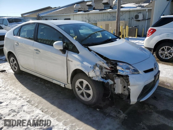2013 Toyota Prius One with VIN JTDKN3DU6D5628047, listed as a Copart auction lot 89171655 with 150,815 mi miles and Salvage Title. Bid and sale history available at carsss.com. Image 4.