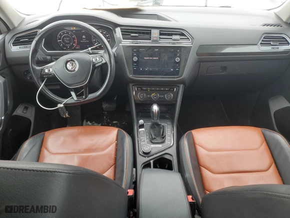 2018 Volkswagen Tiguan SEL Premium with VIN 3VV4B7AX9JM095142, listed as a Copart auction lot 46294955 with 138,852 mi miles and Salvage Title. Bid and sale history available at carsss.com. Image 8.