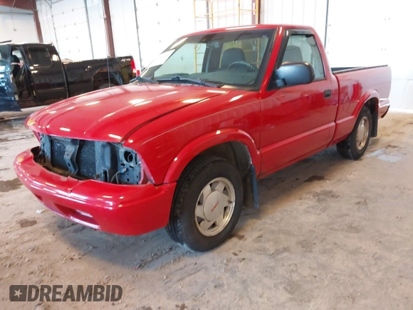 2003 GMC Sonoma SLS with VIN 1GTCS14X838120039, listed as a IAAI auction lot 41471166 with 114,099 mi miles. Bid and sale history available at carsss.com. Image 2.
