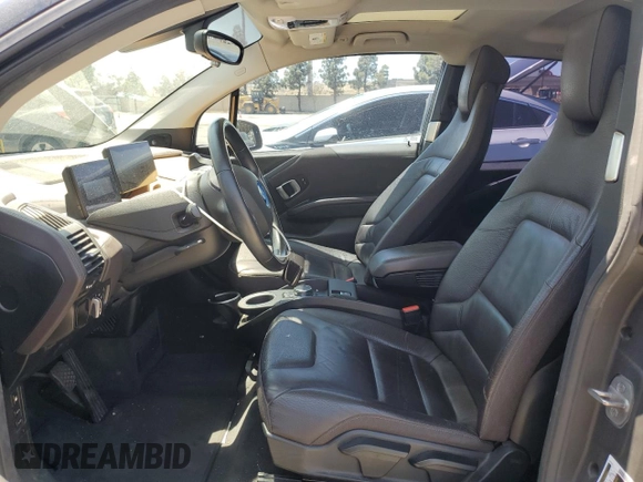 2017 BMW i3 with VIN WBY1Z8C32HV892635, listed as a Copart auction lot 57505265 with 93,399 mi miles and Salvage title. Bid and sale history available at DreamBid. Image 7.