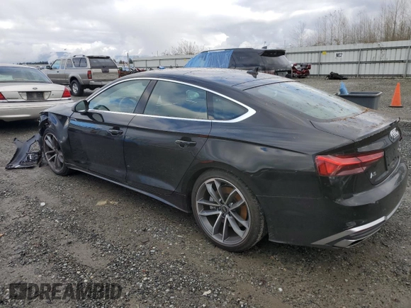 2023 Audi A5 Sportback S line Premium с VIN WAUDACF50PA022391, выставлен на аукционе Copart как лот 80584304 с пробегом 10 792 миль миль и Списание • Salvage title. История ставок и продаж доступна на DreamBid. Изображение 2.