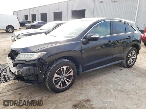 2016 Acura RDX Advance with VIN 5J8TB3H79GL009557, listed as a Copart auction lot 44970545 with 57,306 mi miles and Salvage title. Bid and sale history available at DreamBid. Image 1.