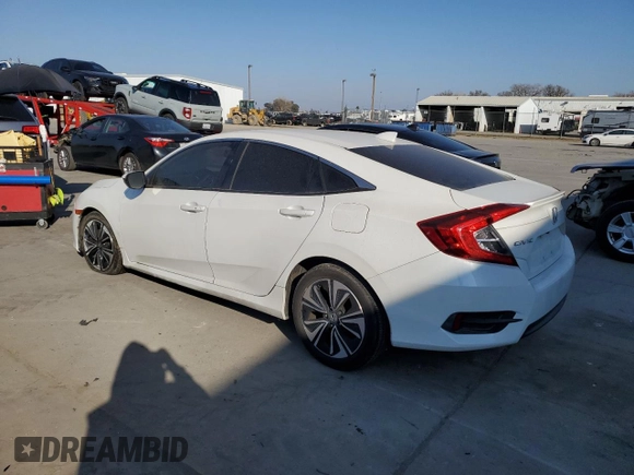 2018 Honda Civic EX-L z VIN JHMFC1F88JX026910, wystawiony jako Copart lot #41890745 z przebiegiem 87 965 mil mil oraz Szkoda całkowita • Salvage title. Historia ofert i sprzedaży dostępna na DreamBid. Obrazek 2.