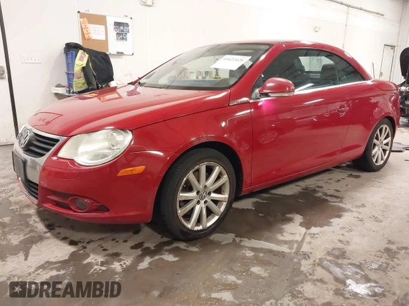 2007 Volkswagen Eos 2.0T with VIN WVWFA71F67V015635, listed as a IAAI auction lot 41422428 with 192,926 mi miles and . Bid and sale history available at DreamBid. Image 2.