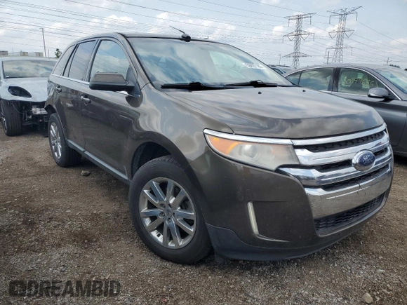 2011 Ford Edge Limited with VIN 2FMDK3KC9BBB37925, listed as a Copart auction lot 59897185 with 155,135 mi miles and Salvage title. Bid and sale history available at DreamBid. Image 4.