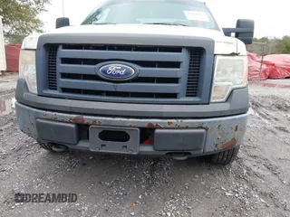 2010 Ford F-150 XL with VIN 1FTEX1EW7AKE03483, listed as a IAAI auction lot 41661717 with 204,739 mi miles. Bid and sale history available at carsss.com. Image 6.
