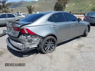 2016 Lexus IS 350 with VIN JTHBE1D21G5022824, listed as a IAAI auction lot 41934297 with 75,446 mi miles and . Bid and sale history available at DreamBid. Image 4.