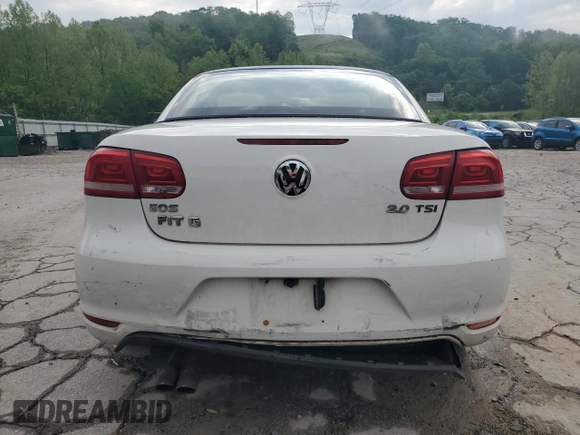 2012 Volkswagen Eos Komfort с VIN WVWBW7AH5CV000345, выставлен на аукционе Copart как лот 56725995 с пробегом 130 903 миль миль и Списание • Salvage title. История ставок и продаж доступна на DreamBid. Изображение 6.