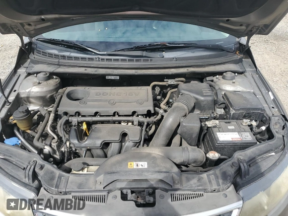 2012 Kia Forte EX with VIN KNAFU4A20C5642602, listed as a Copart auction lot 71193294 with 132,938 mi miles and Salvage Title. Bid and sale history available at carsss.com. Image 11.