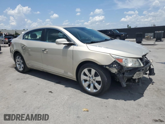 2013 Buick LaCrosse Premium 1 with VIN 1G4GF5E38DF238965, listed as a Copart auction lot 58130755 with 89,287 mi miles and Salvage title. Bid and sale history available at DreamBid. Image 4.