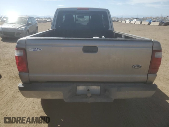 2005 Ford Ranger XLT with VIN 1FTZR45E95PA72435, listed as a Copart auction lot 52898275 with 204,545 mi miles and Salvage title. Bid and sale history available at DreamBid. Image 6.