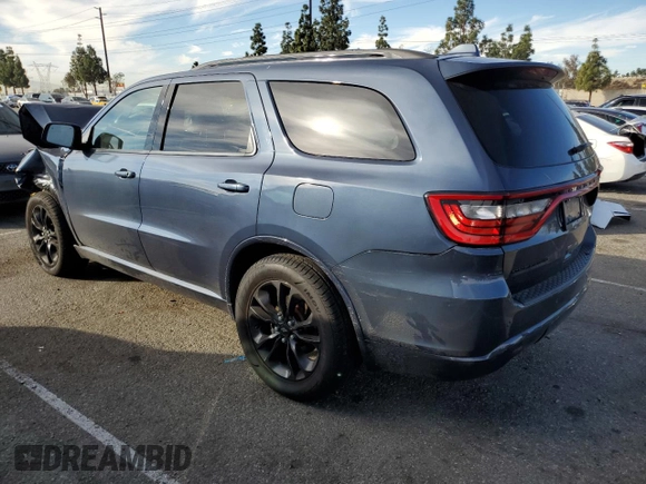 2021 Dodge Durango GT Plus with VIN 1C4RDHDG8MC846883, listed as a Copart auction lot 43172535 with Not Provided miles and Clean Title. Bid and sale history available at DreamBid. Image 2.