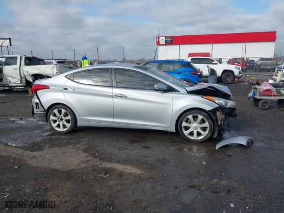 2012 Hyundai Elantra Limited with VIN 5NPDH4AE4CH150373, listed as a IAAI auction lot 41784443 with 170,348 mi miles. Bid and sale history available at carsss.com. Image 13.