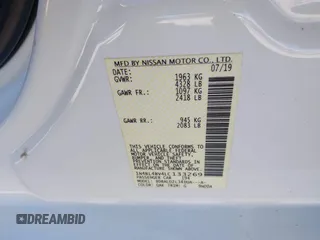 2020 Nissan Altima 2.5 S with VIN 1N4BL4BV4LC133269, listed as a IAAI auction lot 41710415 with 73,498 mi miles. Bid and sale history available at carsss.com. Image 9.