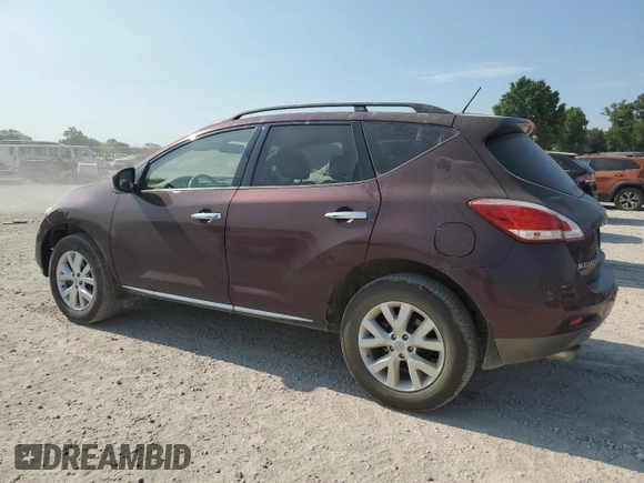 2013 Nissan Murano SL with VIN JN8AZ1MU2DW207431, listed as a Copart auction lot 62663784 with 144,394 mi miles and Clean Title. Bid and sale history available at carsss.com. Image 2.