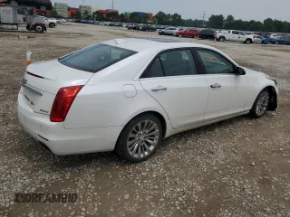 2015 Cadillac CTS Luxury AWD with VIN 1G6AX5SX8F0129784, listed as a Copart auction lot 64955525 with 122,995 mi miles and Clean title. Bid and sale history available at DreamBid. Image 3.