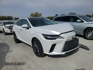 2024 Lexus RX with VIN 2T2BAMCA8RC039791, listed as a Copart auction lot 77801934 with 26,377 mi miles and Salvage Title. Bid and sale history available at carsss.com. Image 12.
