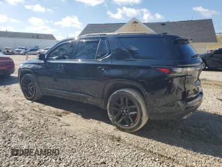 2020 Chevrolet Traverse Premier with VIN 1GNEVKKW3LJ259754, listed as a Copart auction lot 45527334 with 43,057 mi miles and Salvage Title. Bid and sale history available at carsss.com. Image 2.