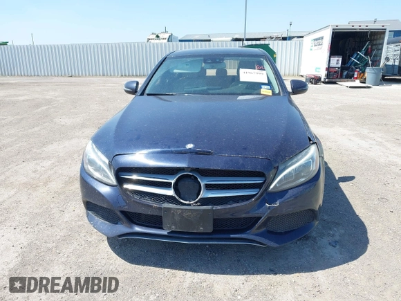 2016 Mercedes-Benz C 300 Luxury with VIN 55SWF4KB9GU139343, listed as a IAAI auction lot 41967999 with 124,299 mi miles and . Bid and sale history available at carsss.com. Image 6.