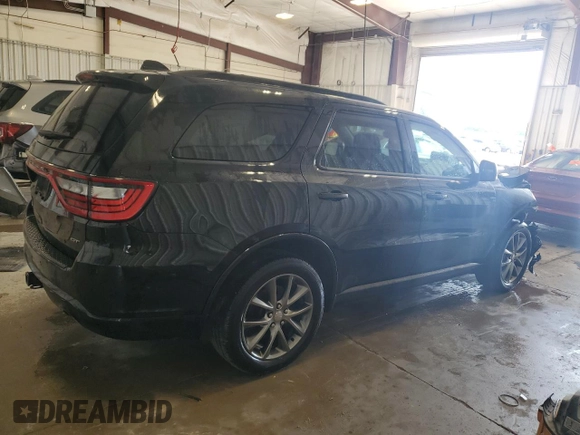 2017 Dodge Durango GT z VIN 1C4RDJDG1HC643783, wystawiony jako Copart lot #61160235 z przebiegiem 161 713 mil mil oraz Nie do naprawy • Non repairable. Historia ofert i sprzedaży dostępna na DreamBid. Obrazek 3.