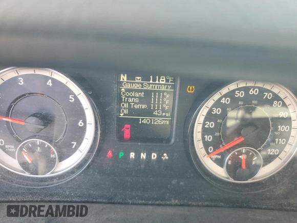 2016 Ram 1500 Tradesman z VIN 1C6RR6FG3GS257518, wystawiony jako Copart lot #73350974 z przebiegiem 140 126 mil mil oraz Szkoda całkowita • Salvage title. Historia ofert i sprzedaży dostępna na DreamBid. Obrazek 9.