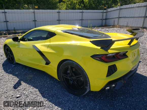 2020 Chevrolet Corvette 3LT z VIN 1G1Y82D48L5103767, wystawiony jako Copart lot #62207104 z przebiegiem 20 729 mil mil oraz Czysty tytuł • Clean title. Historia ofert i sprzedaży dostępna na DreamBid. Obrazek 2.