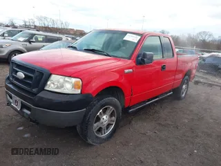 2006 Ford F-150 STX with VIN 1FTRX14W76NA63731, listed as a IAAI auction lot 41351456 with 390,659 mi miles. Bid and sale history available at carsss.com. Image 2.