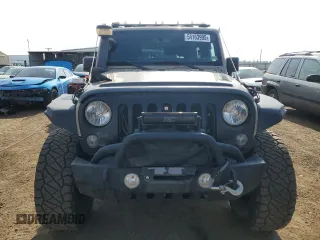 2018 Jeep Wrangler Willys Wheeler W z VIN 1C4AJWAG1JL832396, wystawiony jako Copart lot #54163995 z przebiegiem 55 984 mil mil oraz Szkoda całkowita • Salvage title. Historia ofert i sprzedaży dostępna na DreamBid. Obrazek 5.