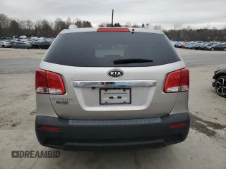 2012 Kia Sorento LX with VIN 5XYKTCA65CG287757, listed as a Copart auction lot 51490665 with 246,434 mi miles and Clean Title. Bid and sale history available at carsss.com. Image 6.