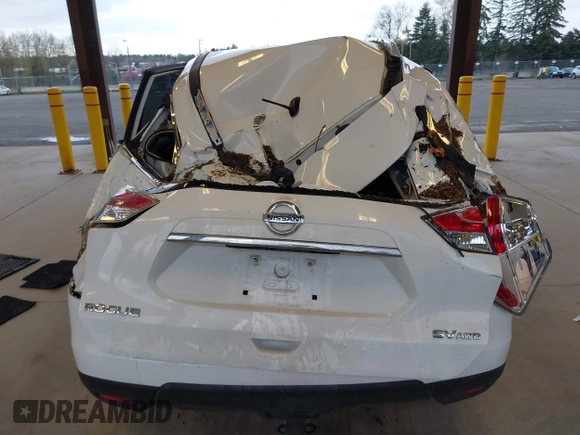 2016 Nissan Rogue SL with VIN 5N1AT2MV9GC747873, listed as a IAAI auction lot 41937945 with 98,888 mi miles and . Bid and sale history available at DreamBid. Image 6.