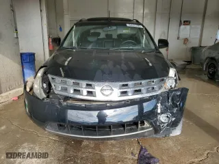 2004 Nissan Murano SE with VIN JN8AZ08W74W316554, listed as a Copart auction lot 45631785 with 151,912 mi miles and Salvage Title. Bid and sale history available at carsss.com. Image 5.