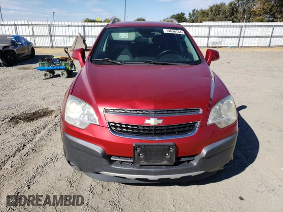 2012 Chevrolet Captiva Sport LS with VIN 3GNAL2EK2CS560737, listed as a Copart auction lot 74636134 with 118,997 mi miles and Salvage Title. Bid and sale history available at DreamBid. Image 5.