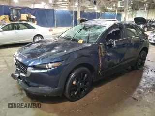 2024 Mazda CX-30 2.5 S Select Sport with VIN 3MVDMBBM3RM718961, listed as a Copart auction lot 87176484 with 2,801 mi miles and Salvage Title. Bid and sale history available at carsss.com. Image 1.