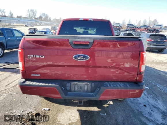 2015 Ford F-150 XLT with VIN 1FTFX1EG0FKF04224, listed as a Copart auction lot 42615695 with 127,753 mi miles and Clean Title. Bid and sale history available at carsss.com. Image 6.