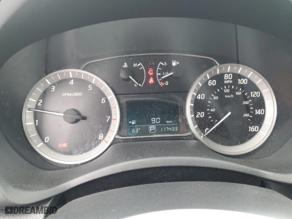 2015 Nissan Sentra S with VIN 3N1AB7AP6FY273366, listed as a Copart auction lot 53477195 with 117,433 mi miles and Salvage Title. Bid and sale history available at carsss.com. Image 9.