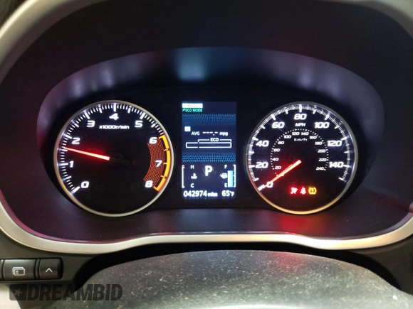 2019 Mitsubishi Eclipse Cross ES z VIN JA4AT3AA3KZ031594, wystawiony jako Copart lot #56753895 z przebiegiem 42 974 mil mil oraz Szkoda całkowita • Salvage title. Historia ofert i sprzedaży dostępna na DreamBid. Obrazek 9.