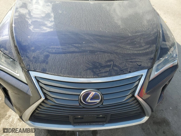 2016 Lexus RX 450h with VIN 2T2BGMCA9GC004415, listed as a Copart auction lot 44562525 with 130,207 mi miles and Salvage Title. Bid and sale history available at carsss.com. Image 12.