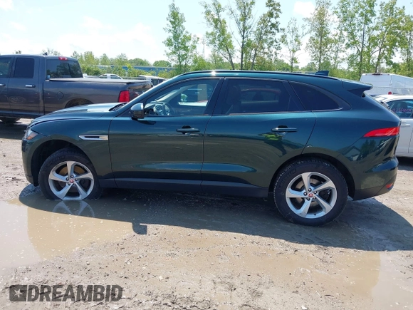 2017 Jaguar F-Pace 35t Premium with VIN SADCJ2BV1HA091739, listed as a IAAI auction lot 42275098 with 108,888 mi miles and . Bid and sale history available at DreamBid. Image 14.