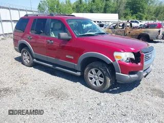 2006 Ford Explorer XLT with VIN 1FMEU73E66UA42910, listed as a IAAI auction lot 41990768 with 176,686 mi miles. Bid and sale history available at carsss.com. Image 1.