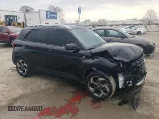2024 Hyundai Venue Limited with VIN KMHRC8A31RU298758, listed as a Copart auction lot 49997345 with 14,579 mi miles and Salvage Title. Bid and sale history available at DreamBid. Image 4.