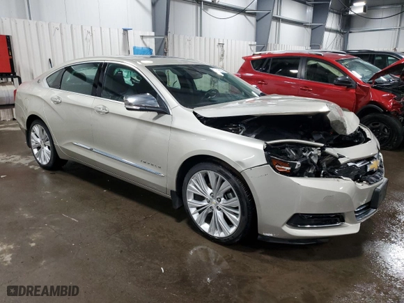 2015 Chevrolet Impala LTZ with VIN 2G1165S39F9251419, listed as a Copart auction lot 47769125 with 81,275 mi miles and Salvage Title. Bid and sale history available at carsss.com. Image 4.