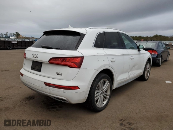 2018 Audi Q5 Premium Plus with VIN WA1BNAFY2J2015628, listed as a Copart auction lot 35915233 with 65,718 mi miles. Bid and sale history available at carsss.com. Image 3.