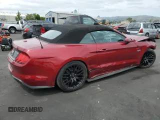 2019 Ford Mustang GT Premium with VIN 1FATP8FF4K5193350, listed as a Copart auction lot 54362005 with 34,431 mi miles and Salvage title. Bid and sale history available at DreamBid. Image 3.